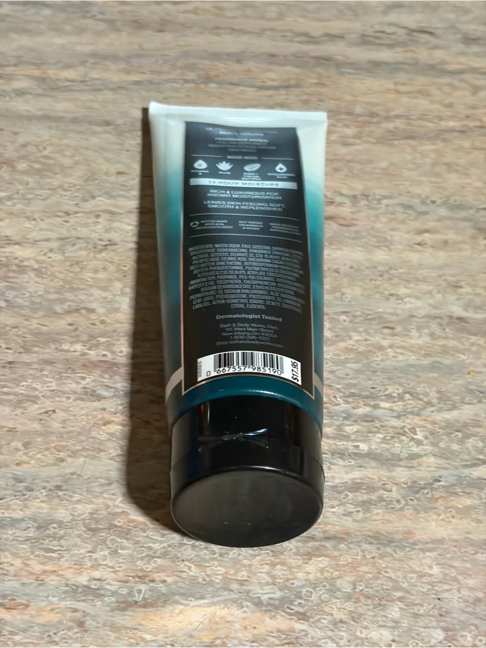 Bath & Body Works Freshwater Retired Men’s Collection Ultimate Body Cream
